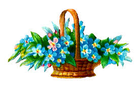 Image result for flower basket clipart